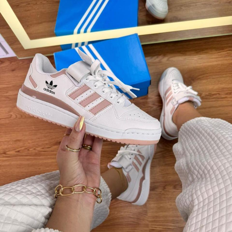 Adidas Forum Low Velcro Rosa